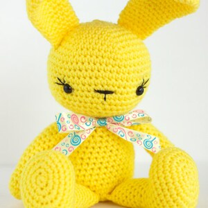 Crochet Bunny Amigurumi Toy (Essie) - Made to Order