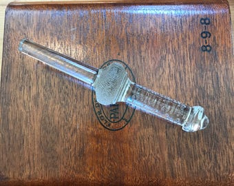 Vintage Glass Gory Filter Rod for Vacuum Coffee Pot