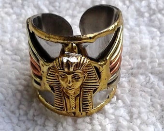 Women's History Month! Head of the Pharaoh #Ancient Egyptian Jewelry #Tut