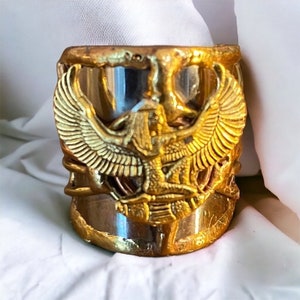 Egyptian Kemetic Jewelry Maat Goddess of truth/Justice ring. Gorgeous Egyptian-Inspired Jewelry image 10