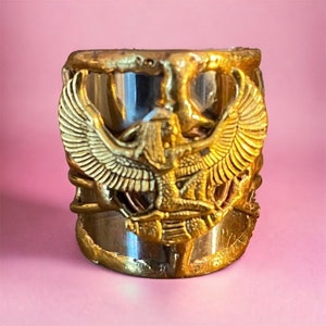 Egyptian Kemetic Jewelry Maat Goddess of truth/Justice ring. Gorgeous Egyptian-Inspired Jewelry image 9