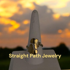 2 Afrika Charm Ringe aus Messing - Handgefertigter Schmuck von #StraightPathJewelry The Homeland Charm. #Kush #Afrika