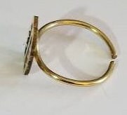 Adinkra Symbol Cuff Ring - ESE NE TEKREMA - Symbolizes Friendship and ...