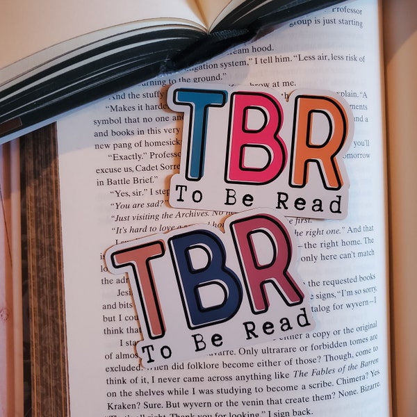 TBR - To Be Read Magnet