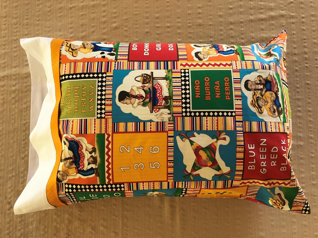 Spanish Pillowcase / Spanish Theme Pillowcase / Spanish Etsy