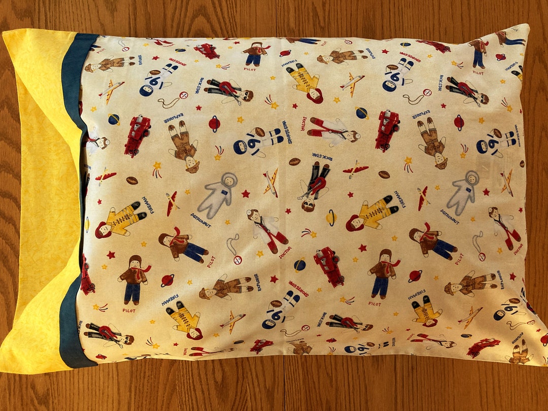 Heroes Pillowcase / Kid Careers Pillowcase / When I Grow up Pillowcase