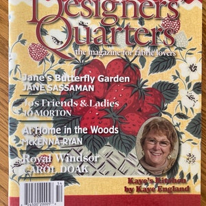 Designers&#39; Quarters Quilt Magazine: Winter 2005, Fabric Lovers