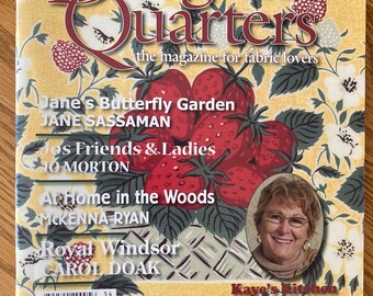 Designers' Quarters the Magazine for Fabric Lovers / Winter 2005 Designers' Quarters Quilt Magazine / Quilt Magazine / 2005 Quilt Magazine