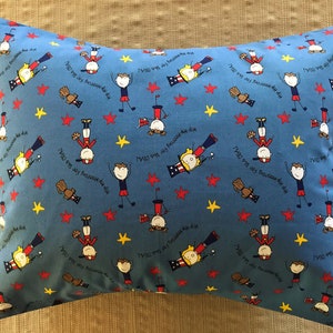 USA Travel Pillowcase: Patriotic Toddler Pillow, Envelope Style