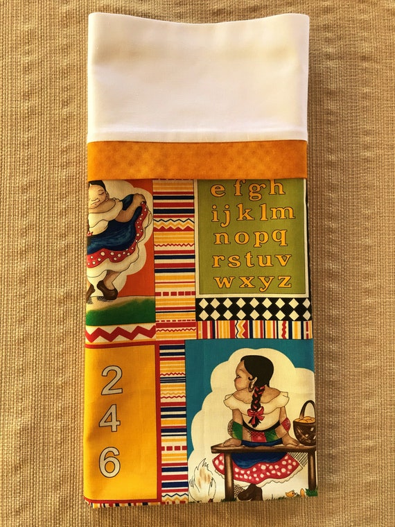 Spanish Pillowcase / Spanish Theme Pillowcase / Spanish Etsy