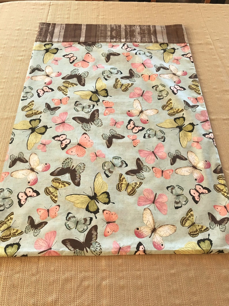 Butterflies Pillowcase Butterfly Pillowcase Butterfly Decor Barnwood Decor Butterflies Theme Butterflies Fabric Butterflies Gift
