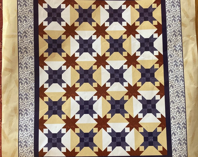 Quilt Kit / 72 X 86 Quilt Size / Quilter's Collectibles Quilt Kit