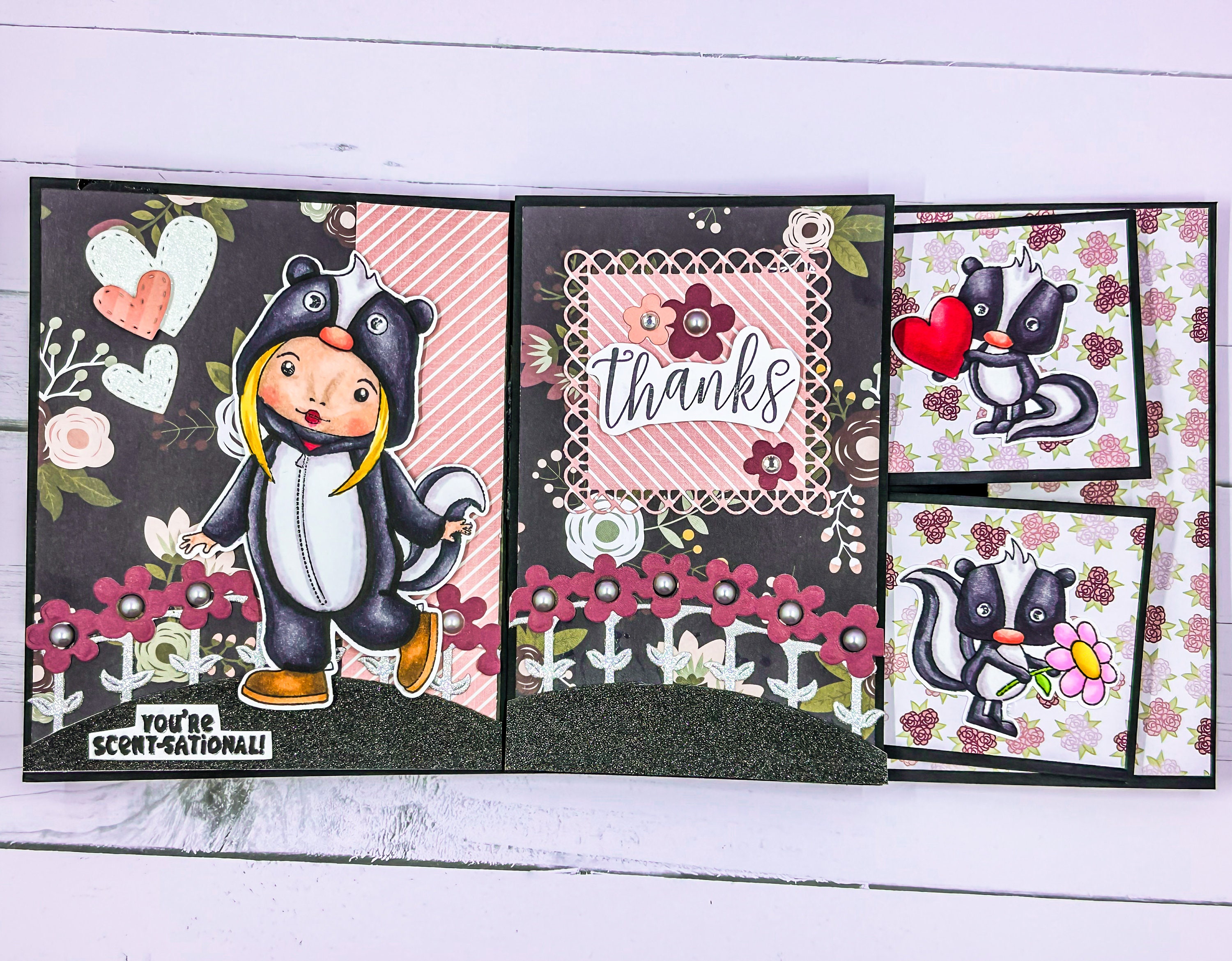 Double Popup Card Base Cut File. File for CARD BASE ONLY W/solid Score ...