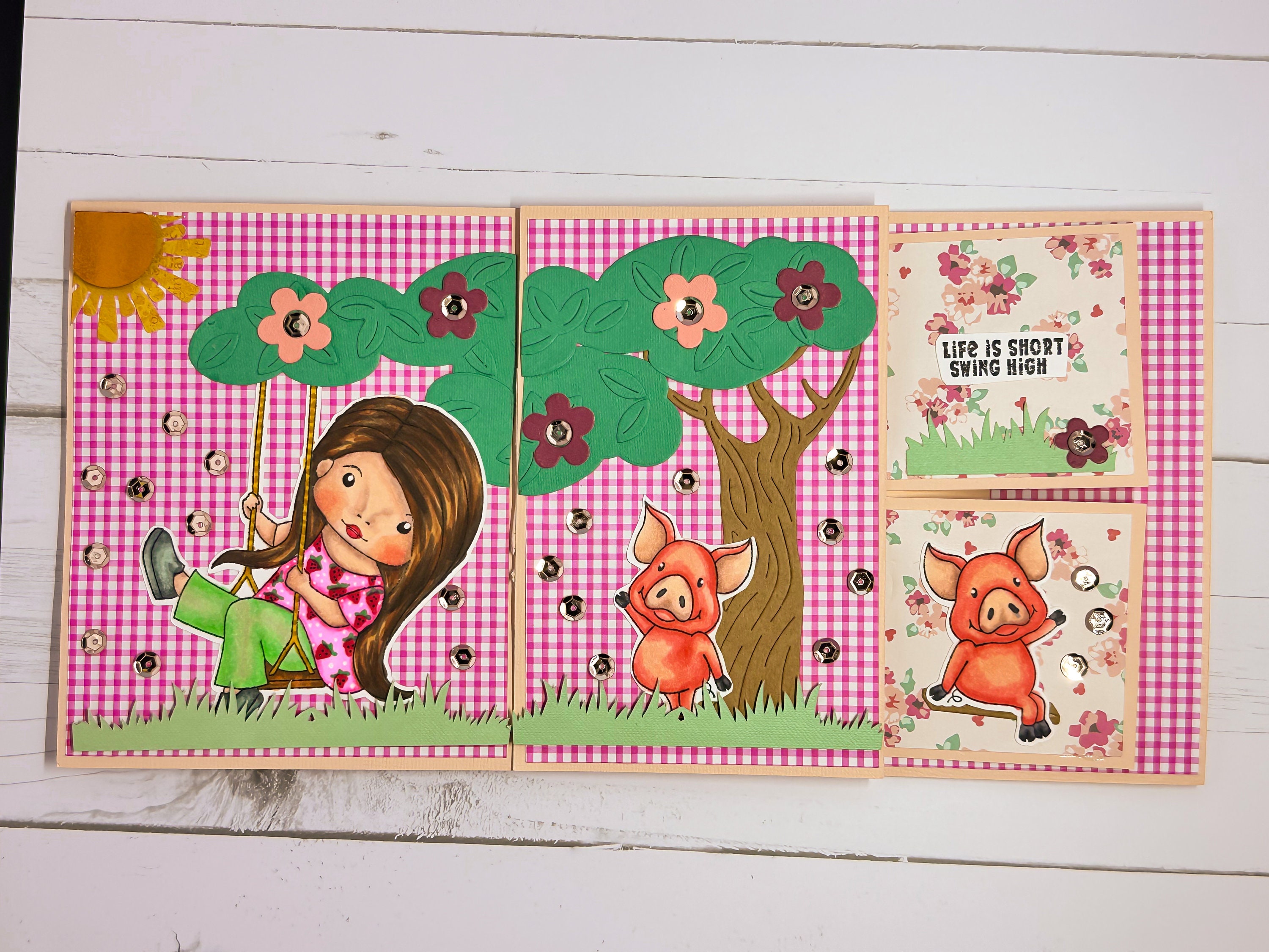 Double Popup Card Base Cut File. File for CARD BASE ONLY W/solid Score ...