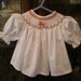 see more listings in the Smocked diaper shirt set section