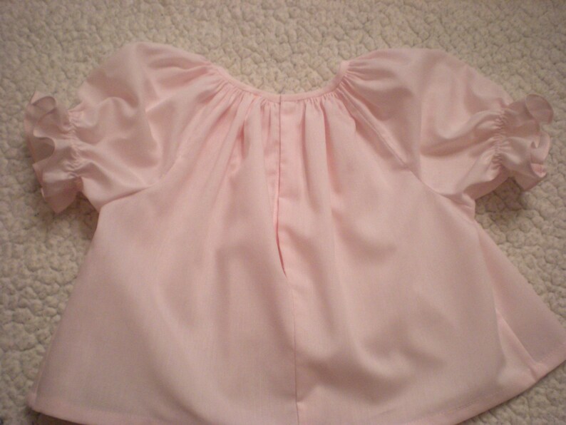 Smocked baby dress and diaper cover made to order image 2