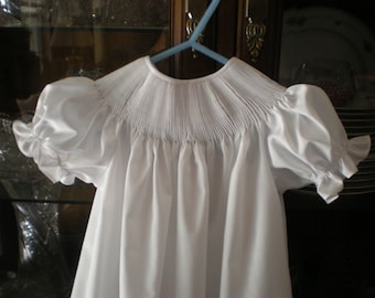 Ready to smock baby girl or toddler dress, made to order