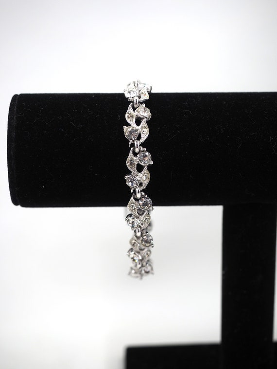 Lovely BOGOFF Clear Crystal Rhinestone Bracelet-Fl