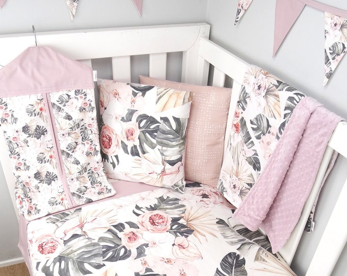 Handmade modern baby bedding and accessories by Danoah on Etsy