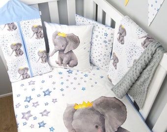 Elephant Nursery Bedding Etsy