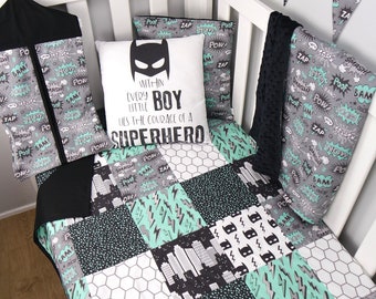 batman baby bedding set