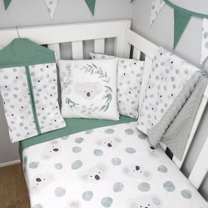 Koala cot set online