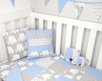 elephant cot quilt