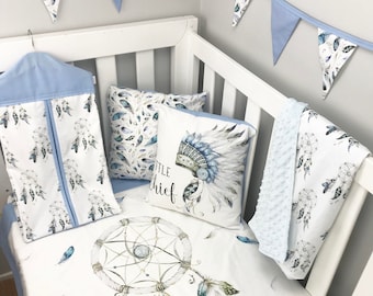 baby girl dream catcher bedding