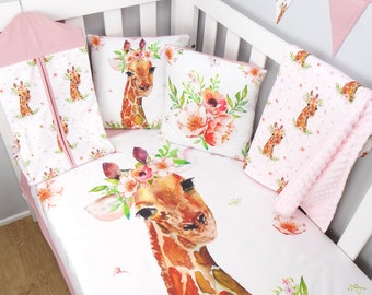 Giraffe Bedding Etsy