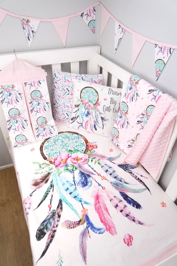 Pink Dreamcatcher Girls Dream Catcher New Bedroom Baby Nursery