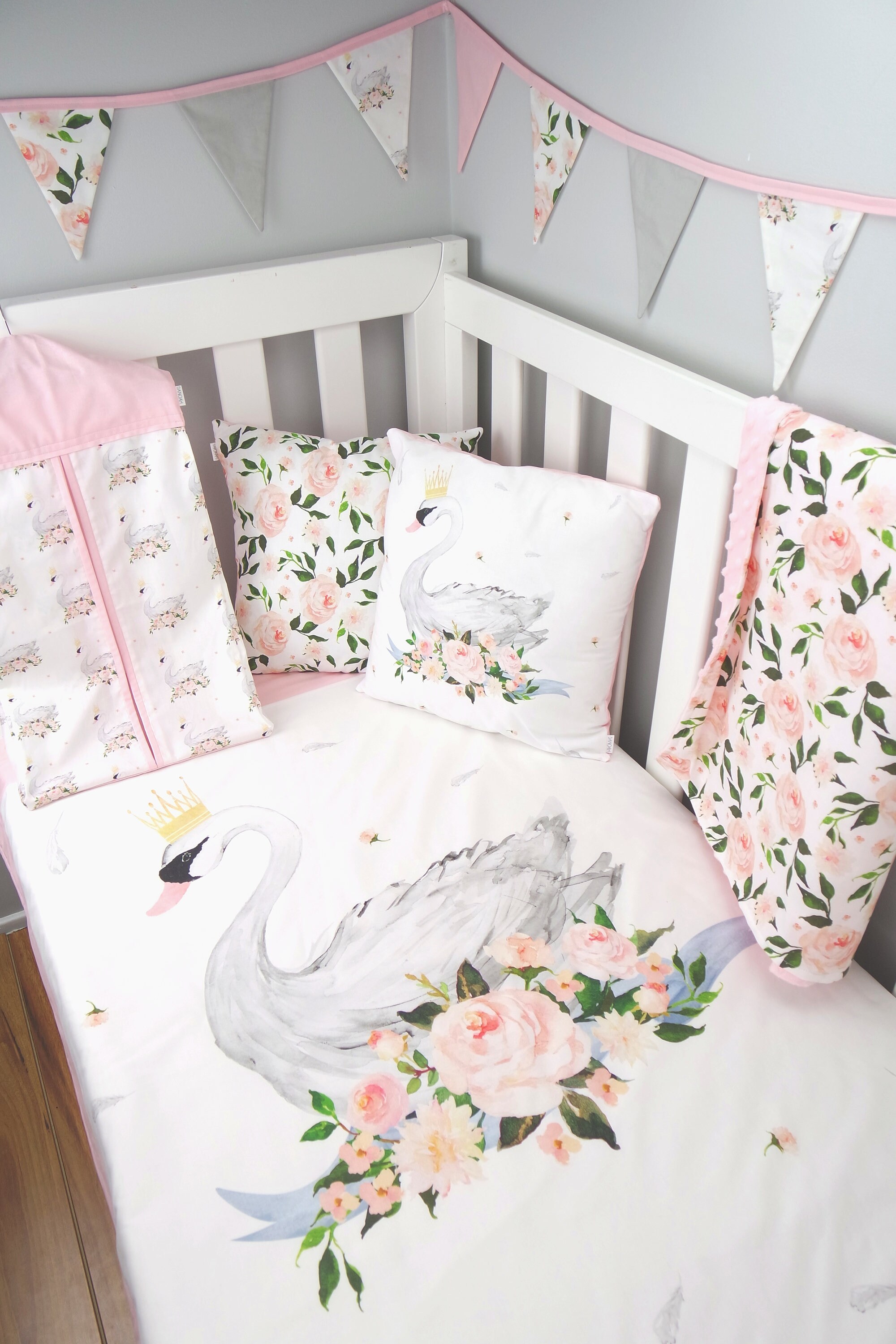 cot feather doona
