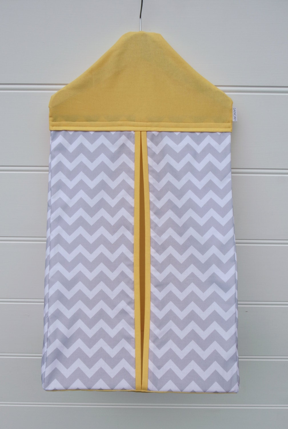 Orange Chevron Nappy Diaper Stacker 100% Cotton  **Available in Other Colours** 