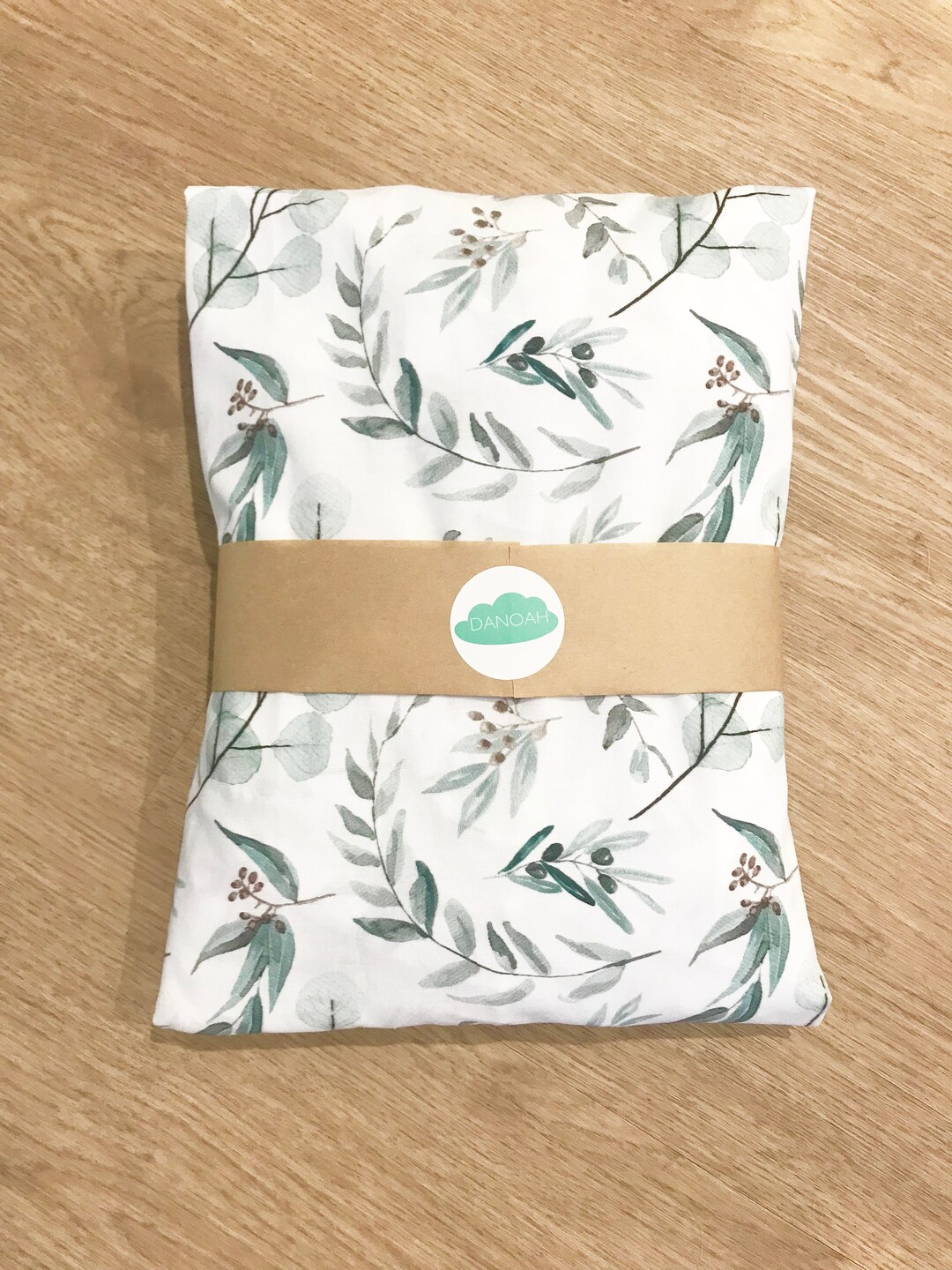 Eucalyptus Print Fitted Cot / Crib Sheet or Change Table Cover Etsy