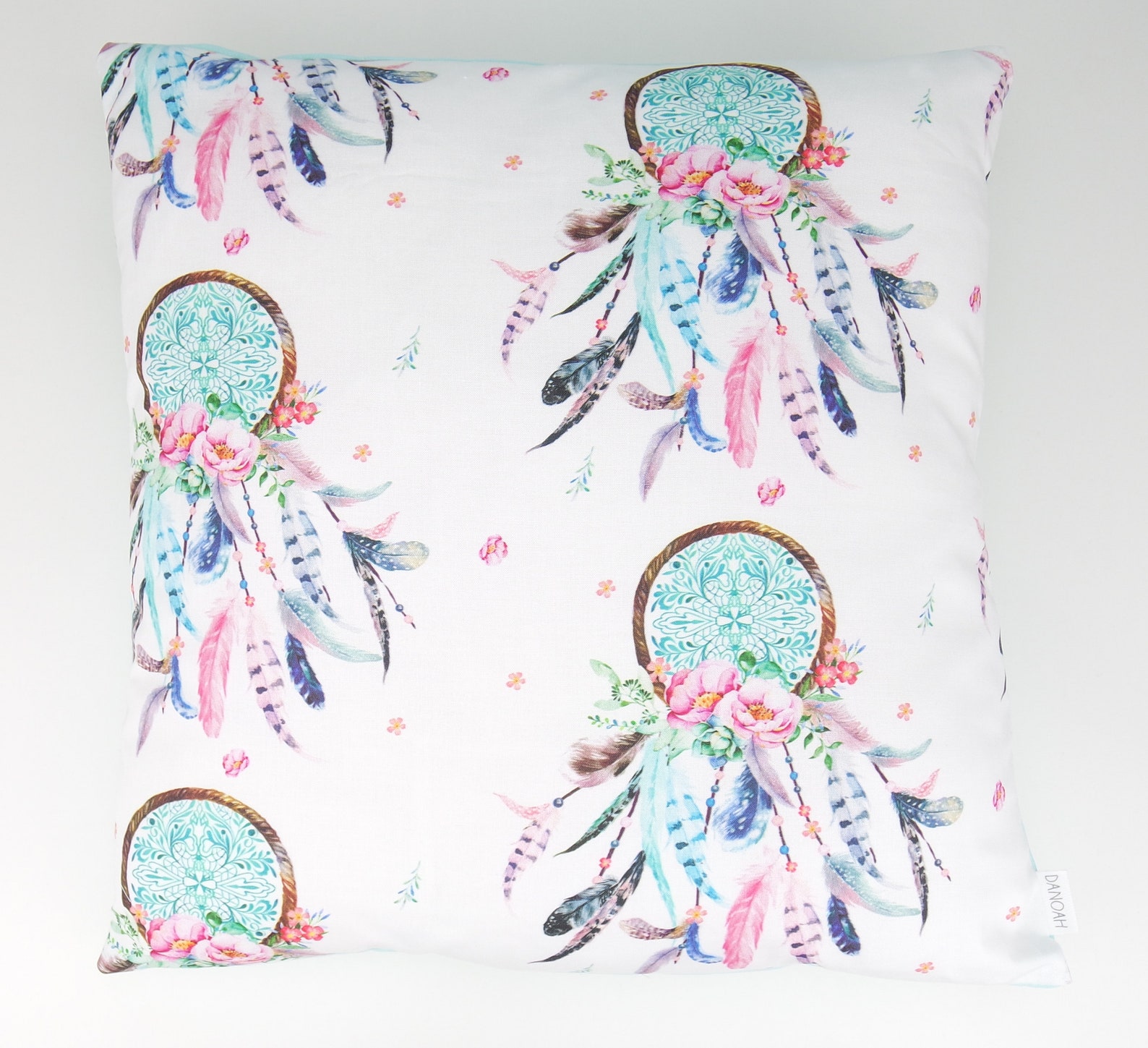 Dreamcatcher Nursery Set in Aqua // Dreamcatcher Crib Set Etsy