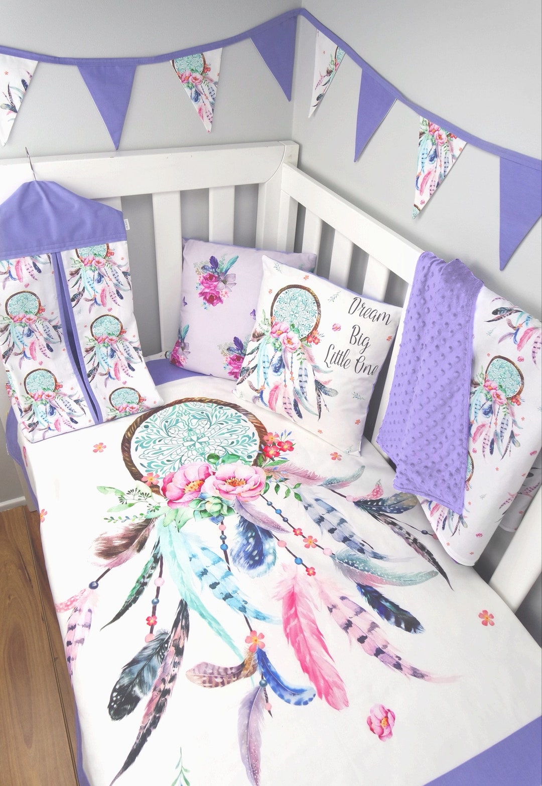 Dream catcher crib bedding deals