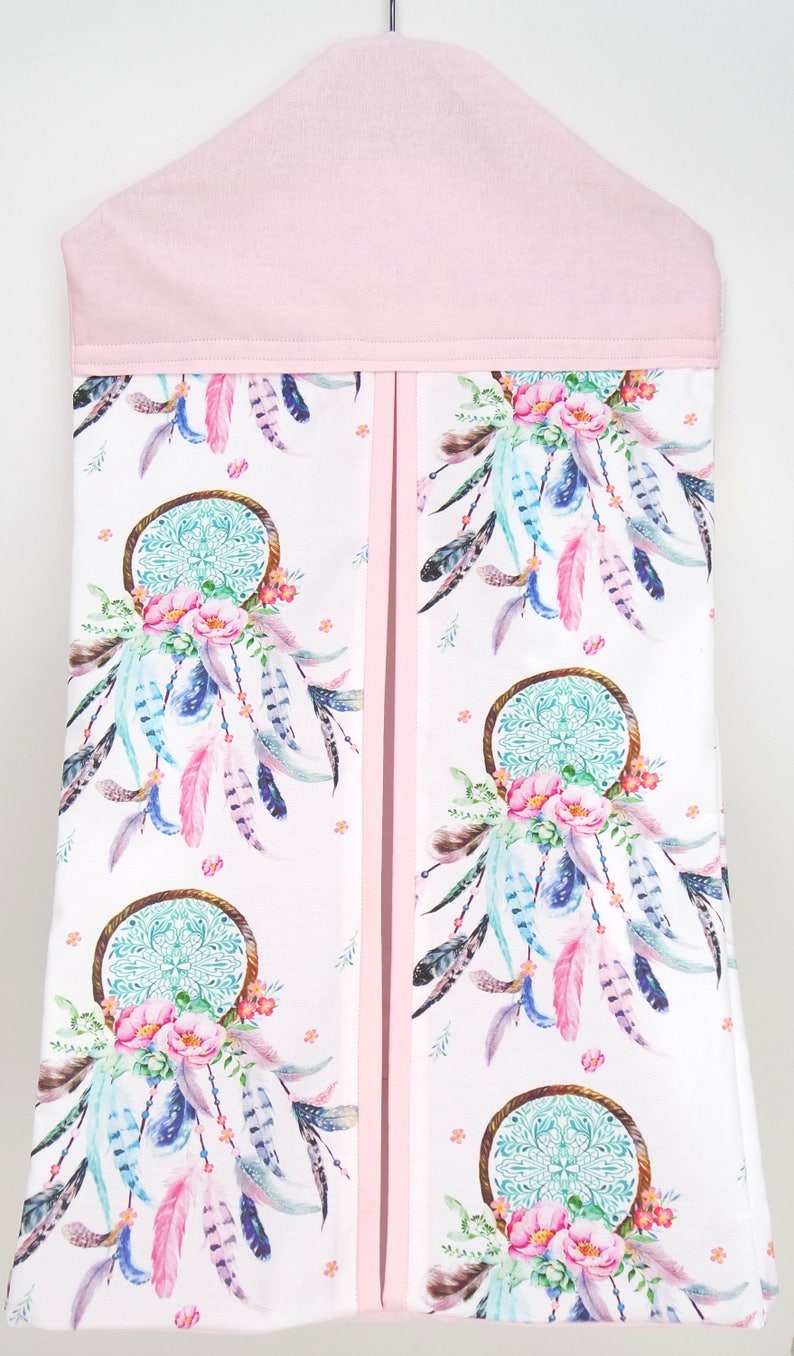 Dreamcatcher Nursery Set in Pink Dreamcatcher Nursery Set Etsy