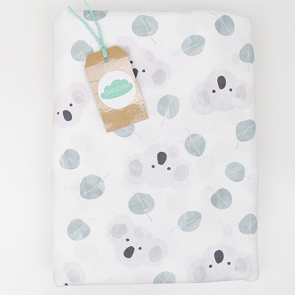 Koala Organic Fitted Cot Sheet