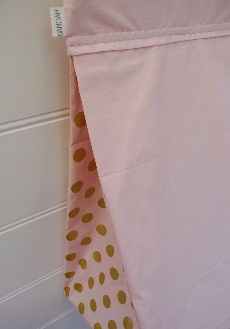 Nappy Stacker Diaper Stacker Pink & Gold Dots Etsy