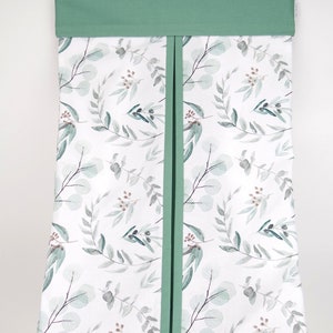 Nappy Stacker Diaper Stacker with Eucalyptus Leaf design image 2