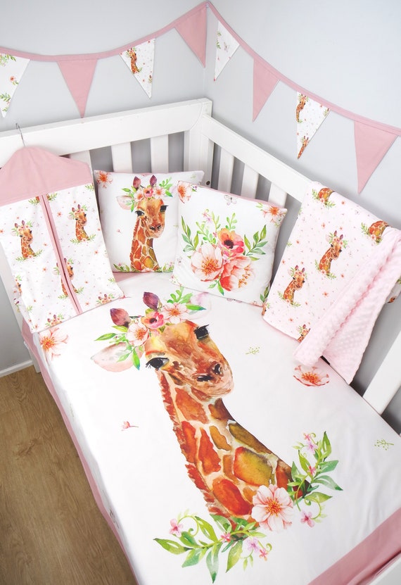 giraffe crib set