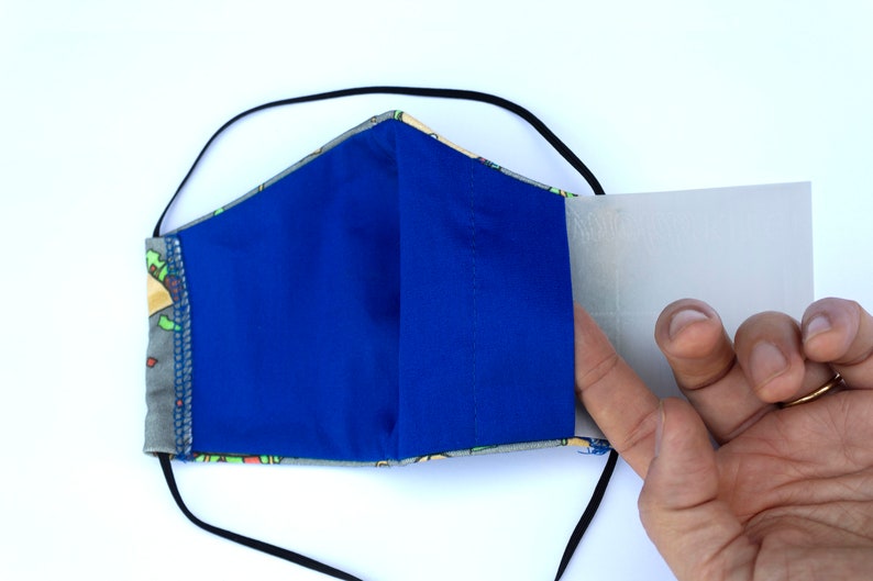 Face mask child mask with filter pocket mask washable cotton Etsy