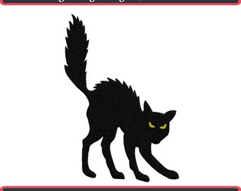 halloween black cat etsy