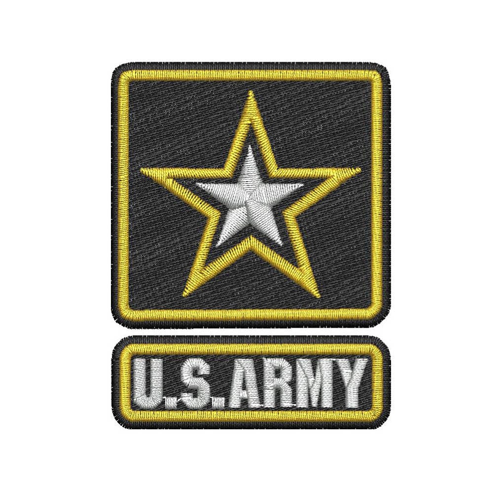 U.S. Army Logo Embroidery Design
