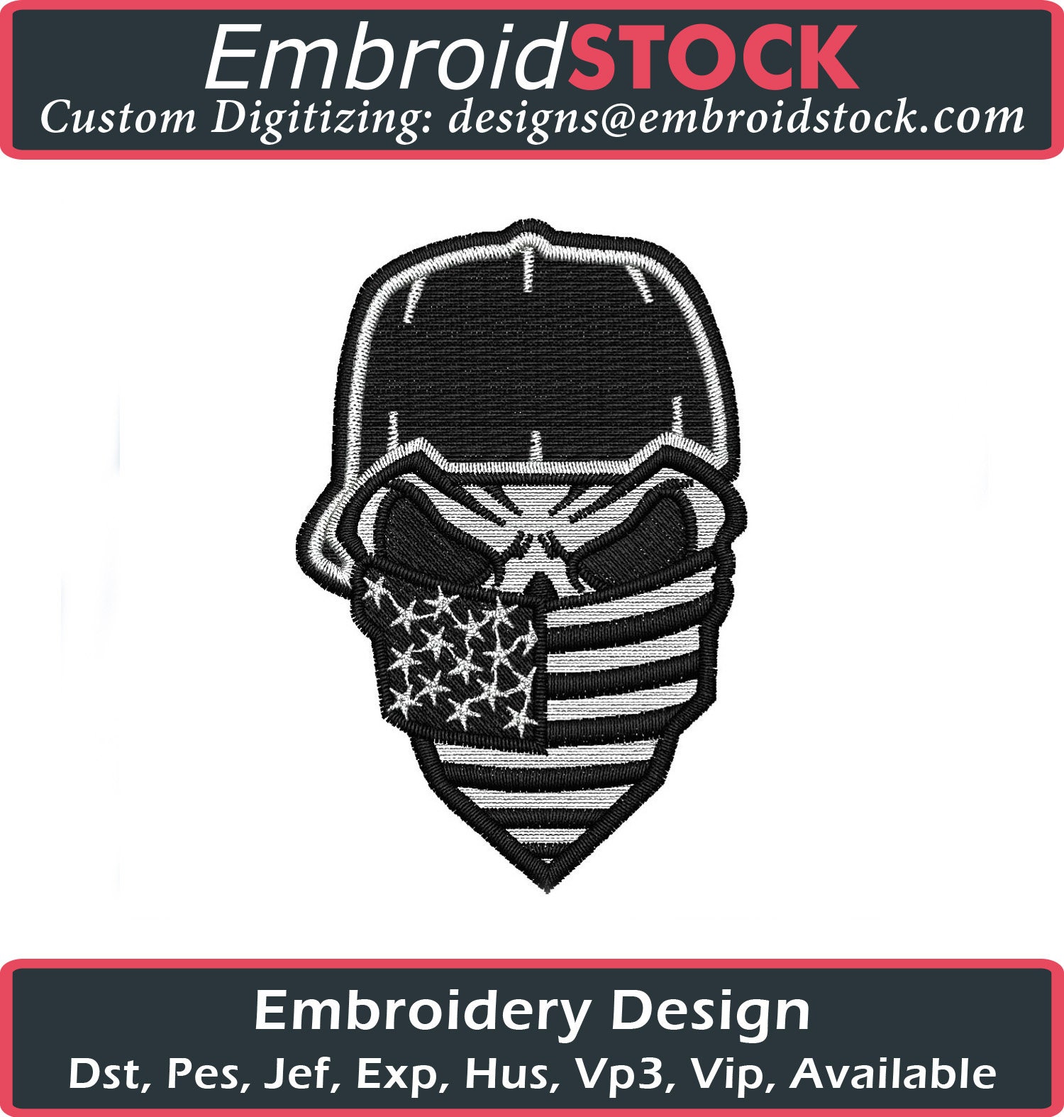 American Flag Skull Etsy