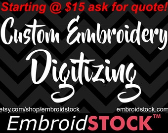 Custom Digitizing Services | Machine Embroidery Designs