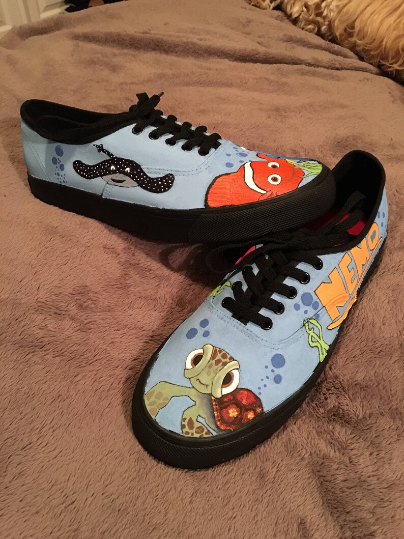 Custom made Finding Nemo shoes Etsy