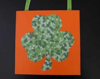 Canvas Wall Decoration- Shamrock