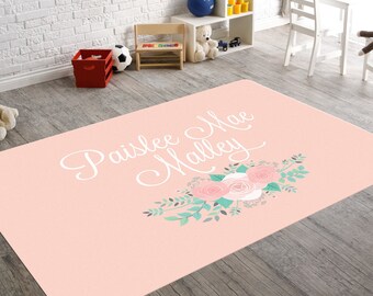 rose rug nursery rug shabby chic nursery woodland girl nursery monogram rug baby girl room rose nursery personalized rug floral baby - Baby Girl Nursery Rugs rose rug nursery rug shabby chic nursery woodland girl nursery monogram rug baby girl room rose nursery personalized rug floral baby - Baby Girl Nursery Rugs