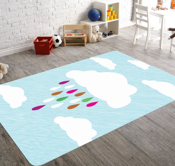 Nursery Rugs Rugs for Nursery Cloud Nursery Decor Cloud