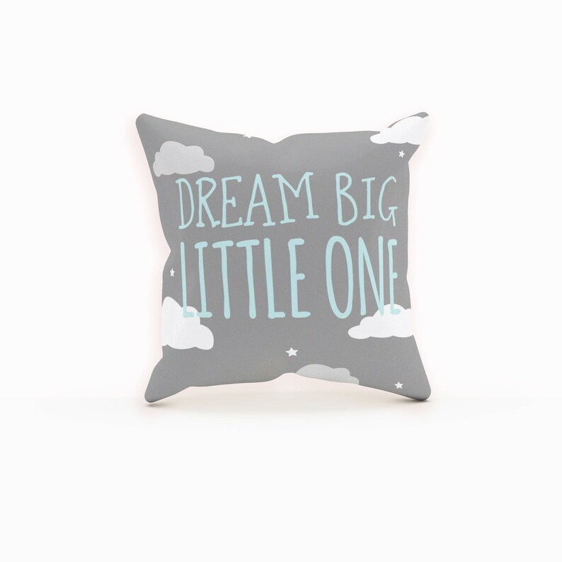 Cloud Pillow Monogram Pillow Cover Monogram Pillow Case Etsy